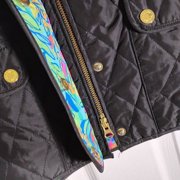 Lilly Pulitzer Quilted Vest XS - Picture 6 of 15